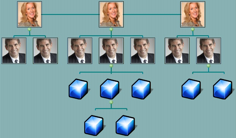 Sample - Large-Photo Organization Chart